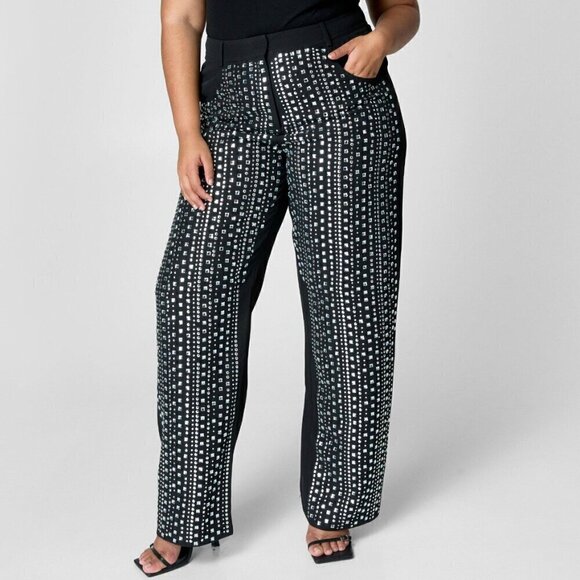 Nasty Gal Pants - CLEARANCE Nasty Gal Hotfix Tailored Trouser - Size 16, NWT